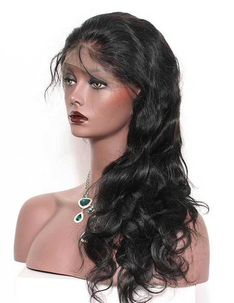 13x4 body wave lace front wig 180% denisty,100% human hair virgin wig || BIBHair Factory - bibhair