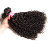 Curly Hair 4 Bundles With 4*4 Lace Closure Human Virgin Hair Extension - bibhair