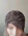 BIB HAIR Human Virgin Remy Hair 13*2*1 T-part Lace Front Wig  180% Density Natural Black Color 8-30inch - bibhair