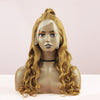 Honey Blonde 13x4 Lace Front Wigs Upgraded Bouncy Loose Wave Wigs Gorgeous Highlight Wigs 180% Density BIBHAIR - bibhair