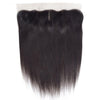 BIB HAIR Straight 13x4 Lace Closure 100% Human Hair Middle Part 1 Piece - bibhair